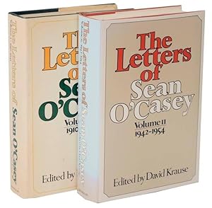 Bild des Verkufers fr The Letters of Sean O'Casey Volume I 1910 -1941 and Volume II 1942 -1954 zum Verkauf von Jeff Hirsch Books, ABAA