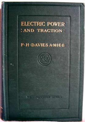 Imagen del vendedor de Electric Power and Traction a la venta por Ariel Books IOBA