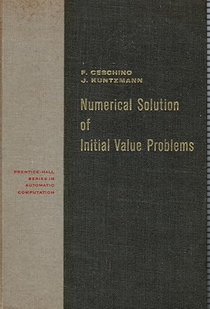 Numerical Solution of Initial Value Problems