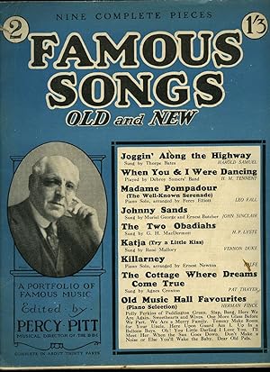 Imagen del vendedor de Famous Songs Old and New; Part No. 2 [Vintage Piano Sheet Music] a la venta por Little Stour Books PBFA Member