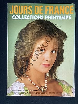 JOURS DE FRANCE-N°1417-COLLECTIONS PRINTEMPS 1982