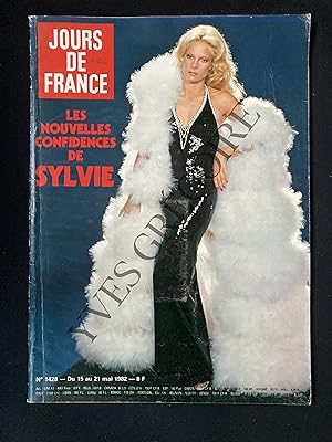 JOURS DE FRANCE-N°1428-DU 15 AU 21 MAI 1982-SYLVIE VARTAN