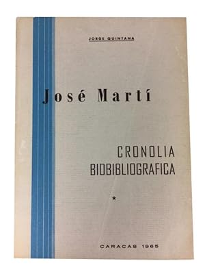 Cronolia biobibliografica de Jose Marti