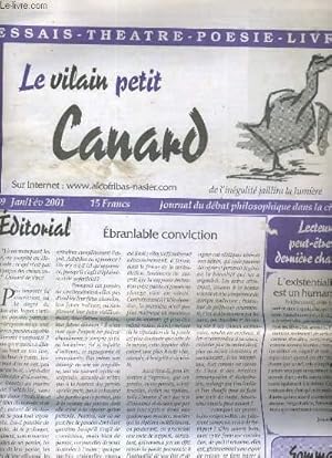 Image du vendeur pour LE VILAIN PETIT CANARD N39. JOURNAL DU DEBAT PHILOSOPHIQUE DANS LA CITE. mis en vente par Le-Livre