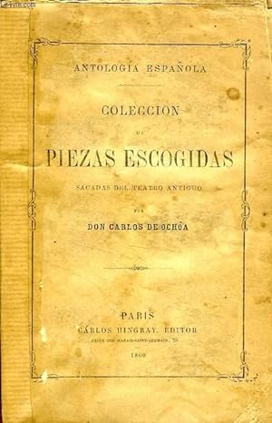 Seller image for COLECCION DE PIEZAS ESCOGIDAS, SACADAS DEL TEATRO ANTIGUO for sale by Le-Livre