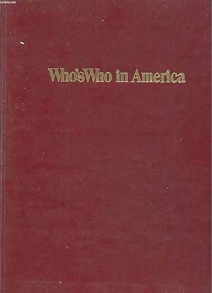 Bild des Verkufers fr WHO'S WHO IN AMERICA - VOLUME 1 - 1986 - 1987 zum Verkauf von Le-Livre