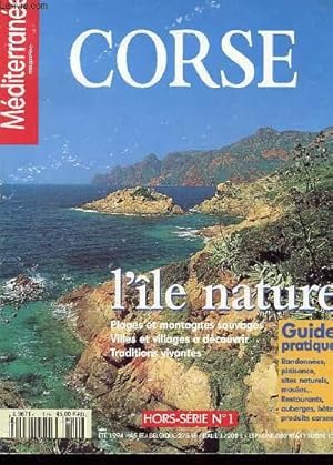Bild des Verkufers fr REVUE - MEDITERRANEE MAGAZINE - HORS SERIE N1 - ETE 1994 - CORSE L'ILE NATURE zum Verkauf von Le-Livre