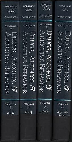 Seller image for Encyclopedia of Drugs, Alcohol & Addictive Behavior, 4 Volume Set for sale by Jonathan Grobe Books