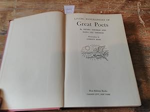 Imagen del vendedor de Living biographies of Great Poets. a la venta por Librera "Franz Kafka" Mxico.