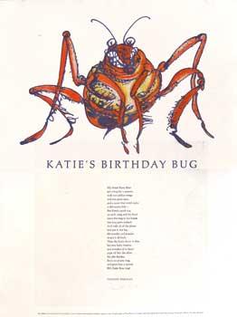 Immagine del venditore per Katie's Birthday Bug. venduto da Wittenborn Art Books