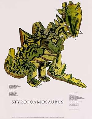 Immagine del venditore per Styrofoamosaurus. venduto da Wittenborn Art Books