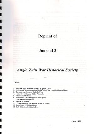 Immagine del venditore per The Journal of the Anglo Zulu War Historical Society. Reprint of Journal 3 venduto da Barter Books Ltd