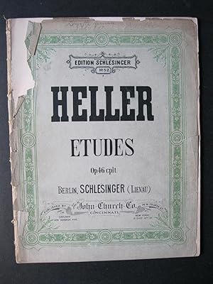 Image du vendeur pour ETUDES POUR PIANO - Op. 46 cplt. mis en vente par The Book Scot