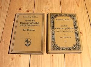 Bild des Verkufers fr Deutsche Literaturgeschichte des 19. Jahrhunderts (2 Bnde). zum Verkauf von nebenmond