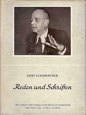 Kurt Schumacher. Reden und Schriften.