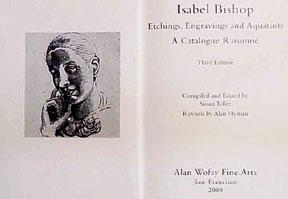Bild des Verkufers fr Isabel Bishop: Etchings, Engravings and Aquatints. zum Verkauf von Wittenborn Art Books