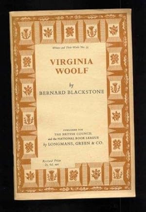 Virginia Woolf. Writers and Their Work : No. 33.