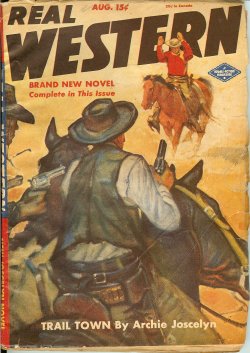 Bild des Verkufers fr REAL WESTERN: August, Aug. 1945 zum Verkauf von Books from the Crypt