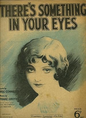 Imagen del vendedor de There's Something in Your Eyes [Vintage Piano Sheet Music] a la venta por Little Stour Books PBFA Member