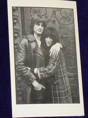 Seller image for Patti Smith and Sam Shepard [photo postcard] for sale by Gil's Book Loft