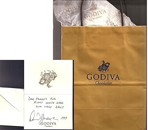 Godiva (Godiva bag, tissue & with SIGNED card by David Krueger)