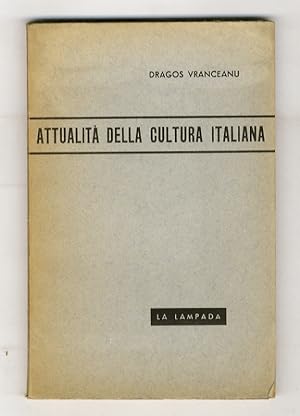 Bild des Verkufers fr Attualit della cultura italiana. zum Verkauf von Libreria Oreste Gozzini snc