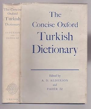 Bild des Verkufers fr The Concise Oxford Turkish Dictionary zum Verkauf von Renaissance Books, ANZAAB / ILAB