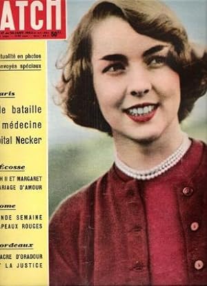 Paris Match n° 201 : Grande Bataille De la Médecine à L'hôpital Necker - Elizabeth II et Margaret...