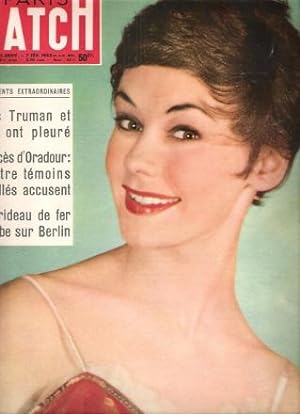 Paris Match n° 203 : Mrs Truman et Ike Ont pleuré - Procès d'Oradour , Quatre Témoins Fusillés Ac...