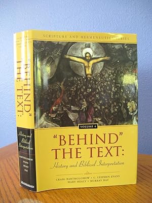 Seller image for Behind" the Text: History and Biblical Interpretation for sale by Global Village Books