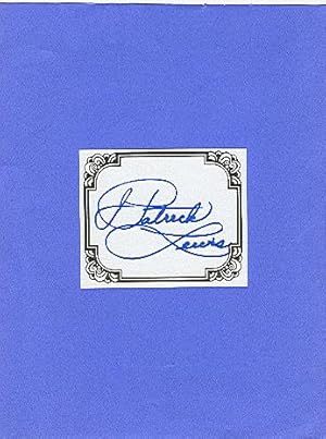 **SIGNED BOOKPLATE/AUTOGRAPH by author J PATRICK LEWIS**