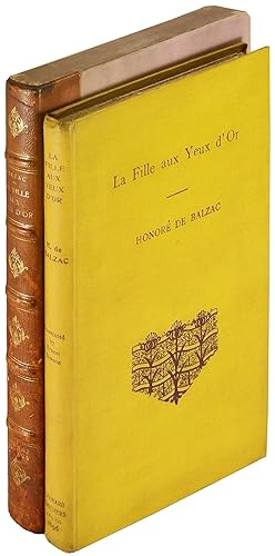 Bild des Verkufers fr La Fille aux Yeux d'Or [The Girl with the Golden Eyes] zum Verkauf von The Kelmscott Bookshop, ABAA