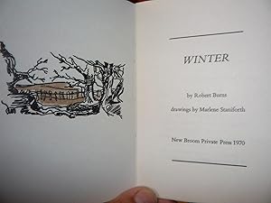 Winter: [A poem.] Drawings by Marlene Staniforth.
