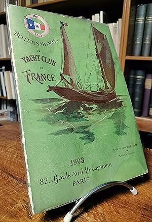 Bulletin officiel du yacht club de France. N°3 Janvier 1903.