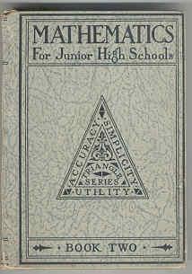 Seller image for Mathematics for Junior High Schools: Book Two for sale by Books on the Square