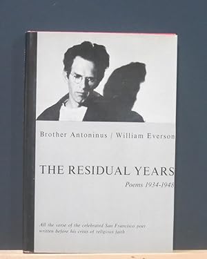 Imagen del vendedor de Residual Years Poems 1934-1948 a la venta por Tree Frog Fine Books and Graphic Arts