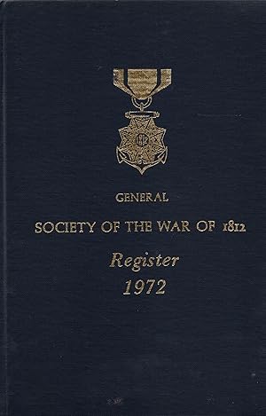 Seller image for Register of The General Society of The War of 1812 (1972) for sale by Sutton Books