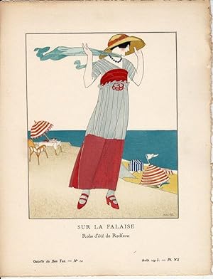 Sur La Falaise, Robe d'été De Redfern