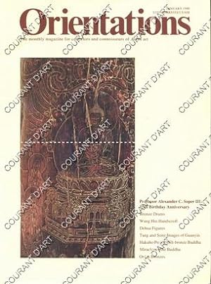 ORIENTATIONS. THE MONTHLY MAGAZINE FOR COLLECTORS AND CONNOISSEURS OF ASIAN ART. JANUARY 1990. PR...