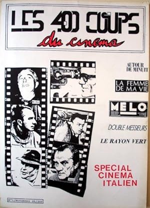 Les 400 coups du cinéma N° 1. Novembre 1986. Spécial cinéma italien