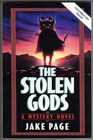 The Stolen Gods - A Mystery Novel [COLLECTIBLE PRE-FIRST-EDITION UNCORRECTED PROOF]