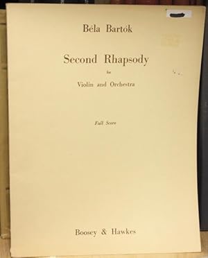 Second Rhapsody (Folk Dances) for Violin and Orchestra (Revised 1944 Version).