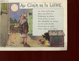 Seller image for AU CLAIR DE LA LUNE for sale by Le-Livre