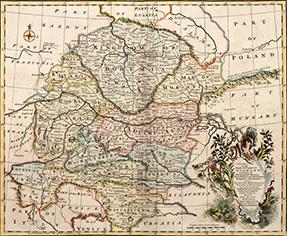 Bild des Verkufers fr A CORRECT MAP of the South East part of GERMANY. Including the Electorate of Bavaria, Arch.Bishopk. of Salzburg & Kingdom of Bohemia. ALSO, the QUEEN of HUNGARY'S Hereditary Dominions in the Empire; vizt. Austria, Moravia, Styria, Carinthia, Carniola, Trent, Tirol & c. Drawn from the best Authorities, and adjusted by Astronl. Observatns. By Emanl. Bowen zum Verkauf von Peter Harrington.  ABA/ ILAB.