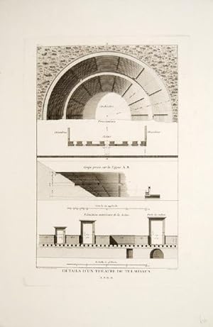 Imagen del vendedor de Dtails d'un thtre de Telmissus. Pl.72. a la venta por Peter Harrington.  ABA/ ILAB.