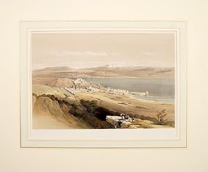 Bild des Verkufers fr City of Tiberias on the Sea of Galilee zum Verkauf von Peter Harrington.  ABA/ ILAB.