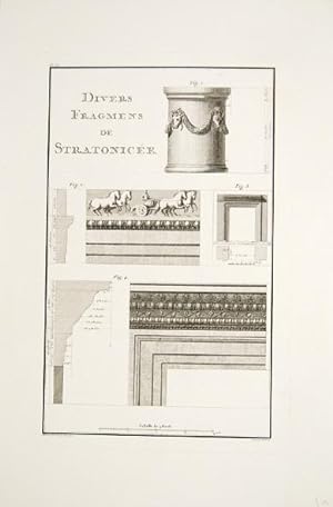 Imagen del vendedor de Divers fragments de Stratonice. Pl.82. a la venta por Peter Harrington.  ABA/ ILAB.