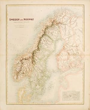 Seller image for Sweden and Norway with Russian Finland. for sale by Peter Harrington.  ABA/ ILAB.