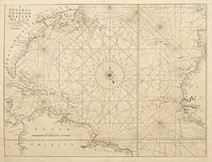 Bild des Verkufers fr A General Chart of the Western Ocean. zum Verkauf von Peter Harrington.  ABA/ ILAB.