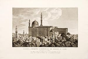 Imagen del vendedor de D'Jami ou Mosque Cathdrale, de Hhacan; au Caire. Vu gnrale de la Mosque. a la venta por Peter Harrington.  ABA/ ILAB.